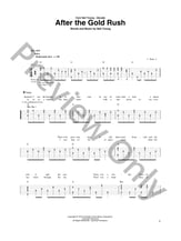 After The Gold Rush Guitar and Fretted sheet music cover